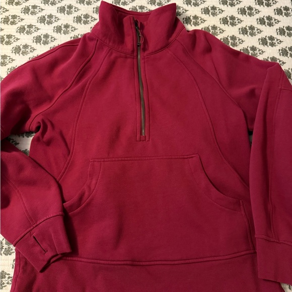 Scuba Oversized Funnel-Neck Half Zip *Long - Picture 1 of 4